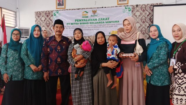 Lurah Cijoropasir Apresiasi Penyaluran Zakat Baznas dan MBK Ventura, Perkuat Kepedulian Sosial bagi Warga