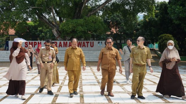Tinjau SPMB 2026 di Kabupaten Serang, Wabup Najib Hamas Pastikan Kondusif