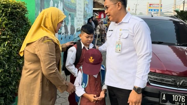 GAMAS Warnai Hari Pertama Sekolah di Banten