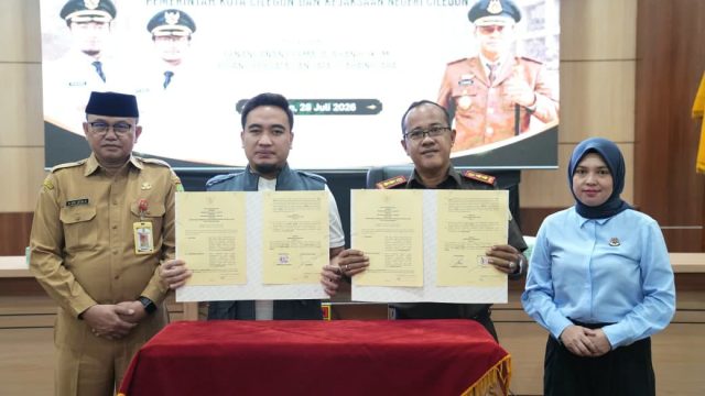 Perkuat Tata Kelola Pemerintahan, Pemkot Cilegon dan Kejari Cilegon Teken Kerja Sama Bidang Hukum