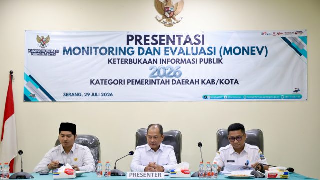 Monev KIP, Wabup Serang Najib Hamas Tegaskan Keterbukaan adalah Keniscayaan