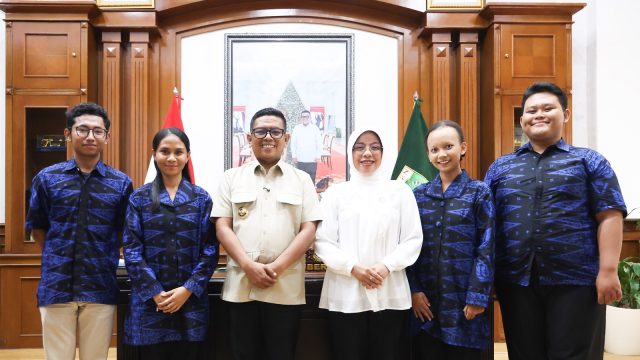 Delegasi Gita Bahana Nusantara Asal Banten Dilepas Gubernur Andra Soni