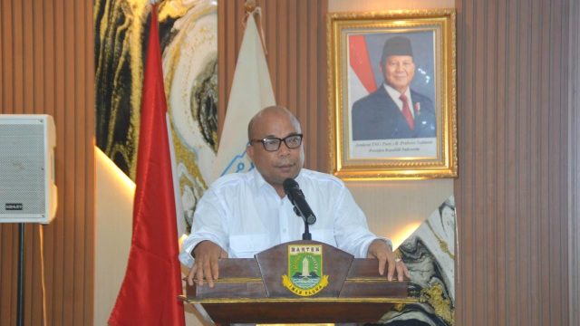Perkuat Jejaring Informasi Desa, Lesman Bangun Resmi Melantik Pengurus Pokja Jaga Desa Kabupaten/Kota se-Banten