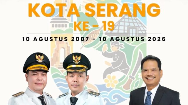 HUT Ke-19 Kota Serang Tahun 2026 , Pemkot Bersama DPRD Teguhkan Semangat “Satu Tahun Bergerak Bersama”