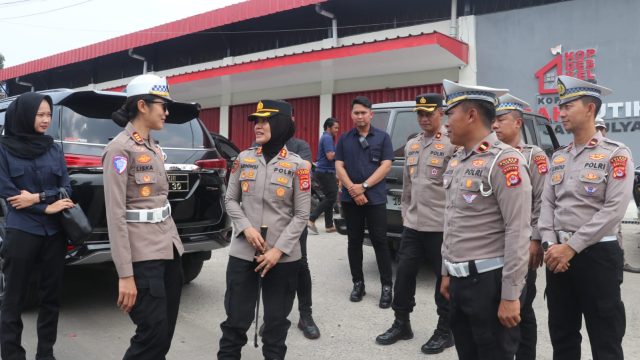 Cegah Kecelakaan, Kapolres Lebak Turun Langsung Cek Lokasi Rawan Laka di Tanjakan Bangarum