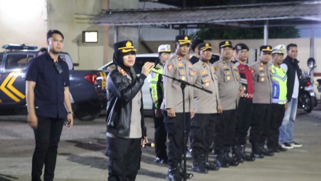 Pastikan Aman, Kapolres Lebak Pimpin Langsung Patroli KRYD Gabungan