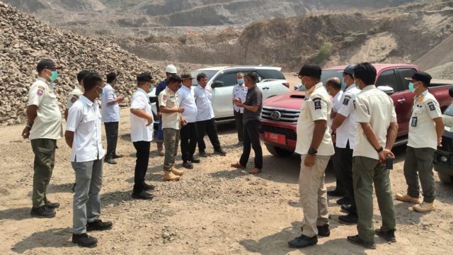 Sidak Tambang di Bojonegara dan Pulo Ampel, DLH Cek Dokumen Perizinan Perusahaan