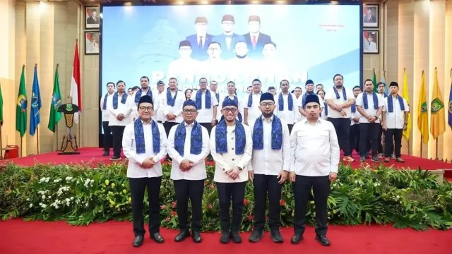 Pengukuhan Pengurus Matahari Pagi Indonesia Provinsi Banten Dihadiri Gubernur dan Wamenhaj Dahnil