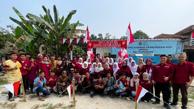 Semarak HUT RI ke-81, SPPG Pasir Garu Gelar Beragam Perlombaan