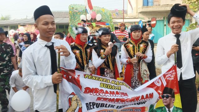 Meriahkan HUT RI ke-81, Ribuan Warga RW 05 Cisait Puri Pratama Tumpah Ruah Ikuti Karnaval Budaya