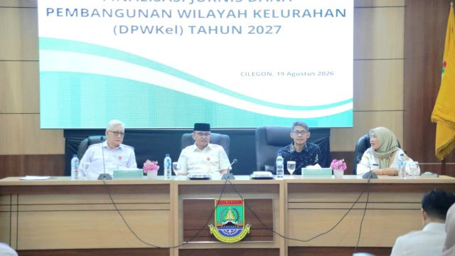 Pemkot Cilegon Finalisasi Juknis DPWKEL 2027, Selaraskan Pembangunan dengan Program Prioritas Wali Kota