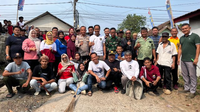 Jumsih di Desa Asem Jadi Momentum Perkuat Kepedulian Lingkungan, Camat, Para Kades dan Bhabinkamtibmas Turut Hadir