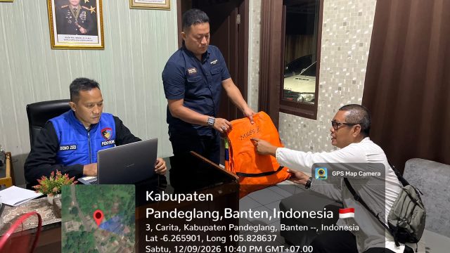 Polda Banten Pastikan Tiga Jenis Barang Temuan Hari ke-5 Bukan Milik Kapal yang Lost Contact