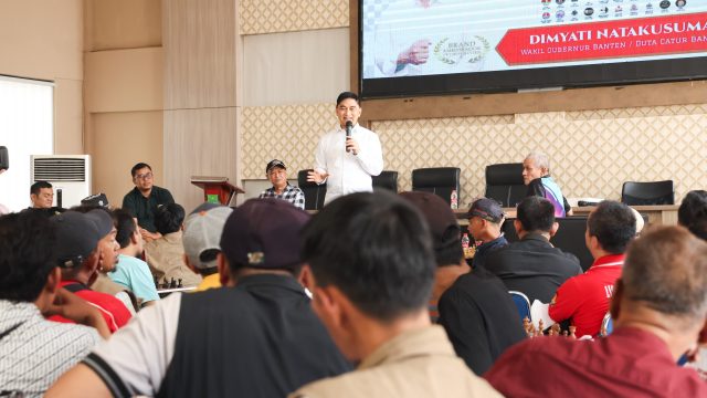 Wagub Banten Ajak Orang Tua Kenalkan Catur untuk Cegah Anak Kecanduan Gawai