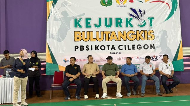 Cetak Pebulutangkis Unggul, PBSI Kota Cilegon Resmi Gelar Kejurkot 2026