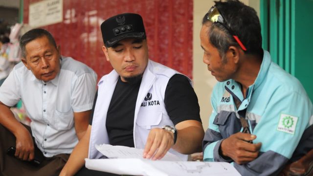 Segera Dirampungkan, DPUPR Kota Cilegon Terus Lakukan Pengawasan Proyek Tandon Sukmajaya