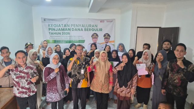 UPTD Dana Bergulir DinkopUKM Kota Cilegon Salurkan Pinjaman Modal Rp127 Juta